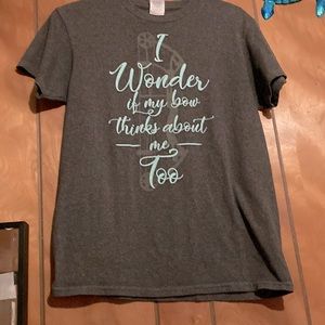 This shirt is a small, gray, and from Delta Pro Weight